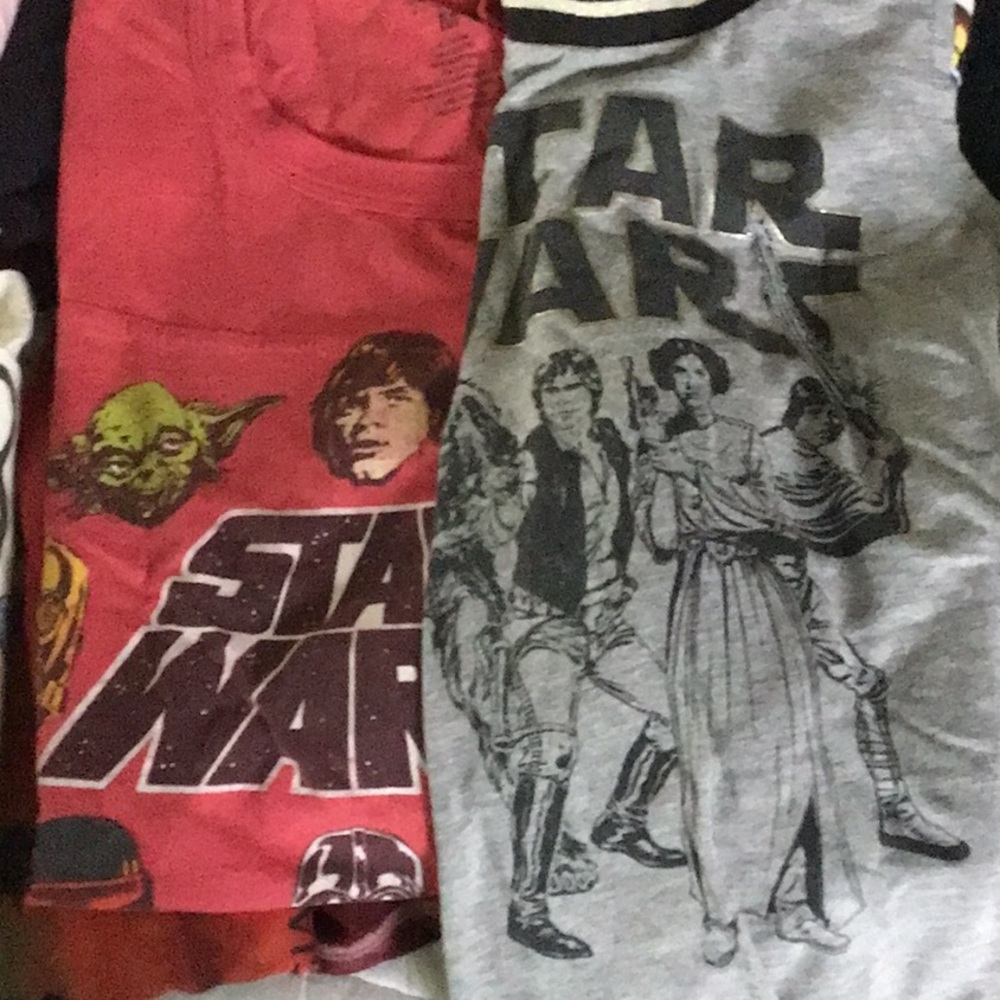 Star Wars 2 shirts